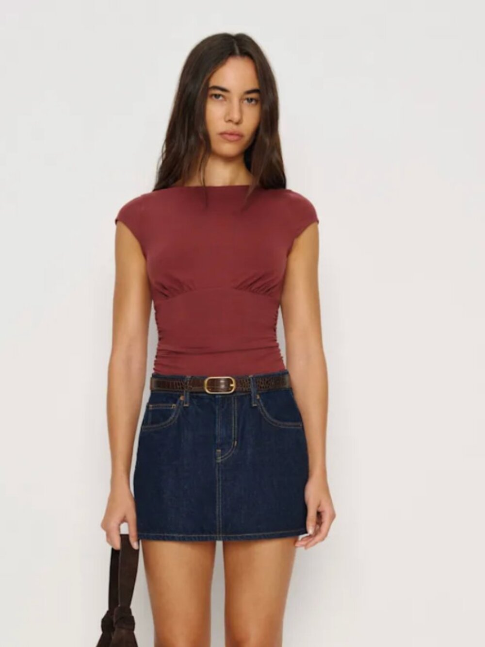NWT Reformation Madelyn Knit Top Size S
